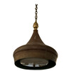 Limited Edition Copper Pendant with Opaline Shade 65882