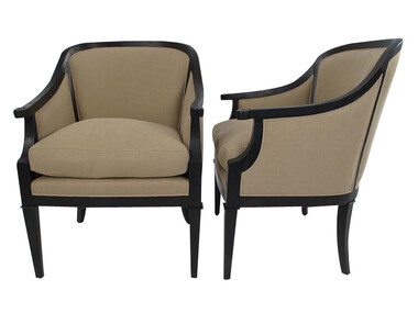 Pair of Lucca Studio Nolan Chairs 44600
