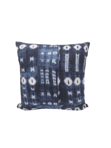 Vintage African Indigo Textile Pillow 48227