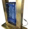 Lucca Limited Edition Lighting: Blue Murano Glass 64240
