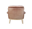 Limited Edition DeSede Vintage Leather and Oak Arm Chair 38178